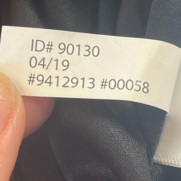 NWT Express Black 2-Piece Skirt Top Attached with O-ring Sz S Night Out V-Neck - Picture 12 of 16